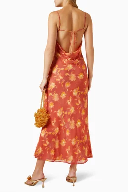 Orange bec and bridge dress clearance