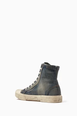 Balenciaga high top hot sale womens navy