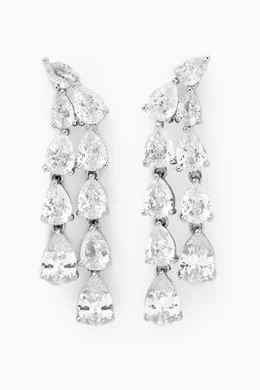 Kenneth jay lane waterfall earrings outlet