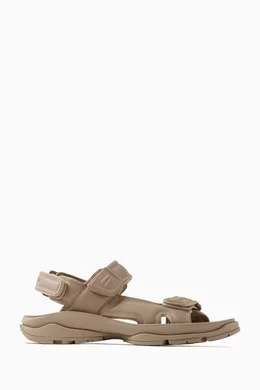 Balenciaga shop sandals brown