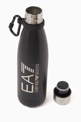 Black thermal deals water bottle