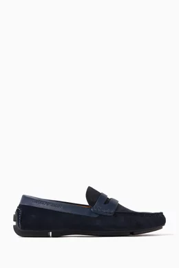 Emporio armani driving shoes sale