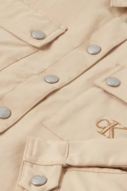 Anne klein cropped embroidered jacket sales