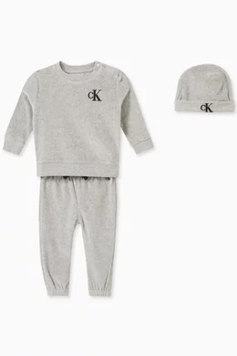 Calvin top velvet set