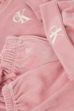 Calvin klein clearance velour set