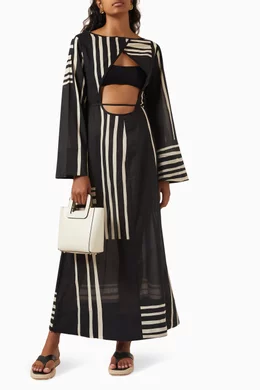 Open maxi deals dress