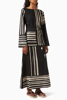 Open maxi sales dress