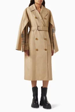 Canvas long coat sales