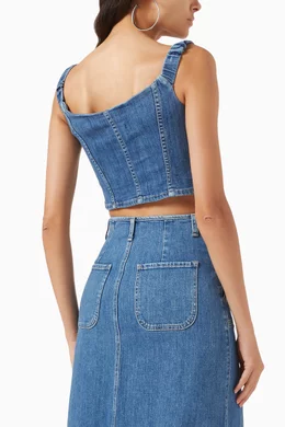 Overall dress with outlet off the shoulder shirt