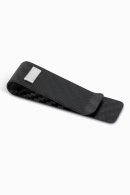 Money clip carbon clearance fiber