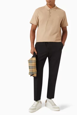 Burberry monogram polo new arrivals