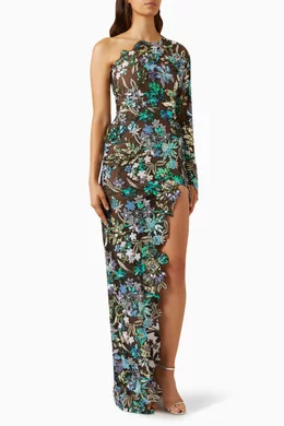Bronx and banco tokyo one shoulder dress clearance