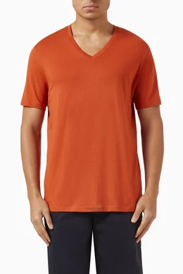Armani exchange hotsell pima v neck