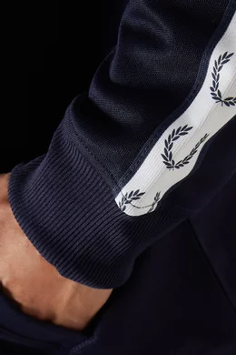 Fred perry best sale blue track jacket