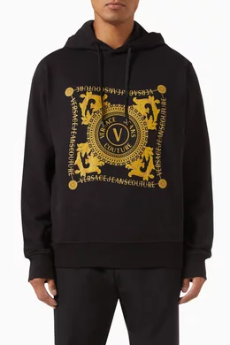 Versace jeans black sweatshirt 2025