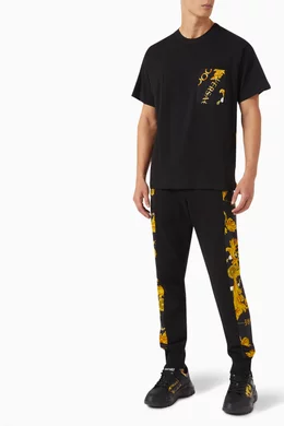 Versace jeans sale t shirt black