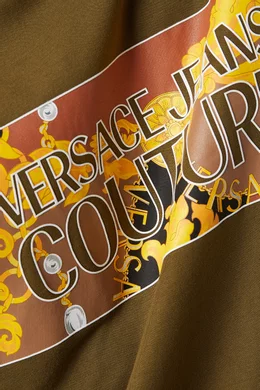 Versace jeans t shirt gold clearance