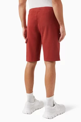 Off white brand red shorts sales