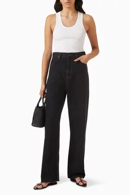 Low rise straight leg hotsell pants
