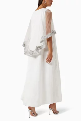 Joanna Hope Cape Bridal Dress