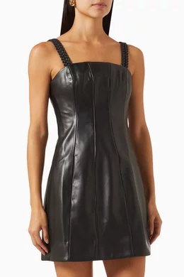 Aje leather dress hot sale