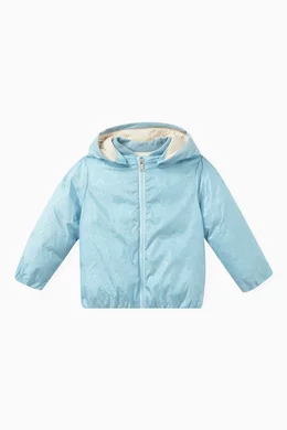 Buy Gucci Blue Star motif Padded Jacket in Nylon for Baby Boys in UAE Ounass