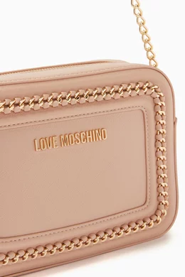 Love moschino superquilt foldover bag outlet