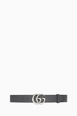 Gucci double g silver belt top