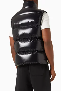 Padded down vest new arrivals