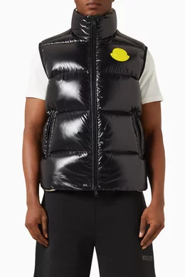 Padded down vest online