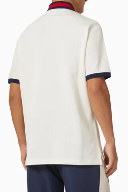 Gucci ribbon polo shirt sale
