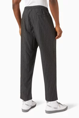 Modern striped pants mens outlet