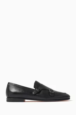 Santoni leather cheap