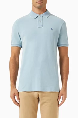 Pale blue ralph lauren shirt store