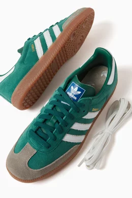 Adidas samba deals green