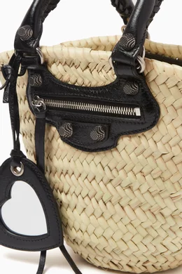 Balenciaga raffia bag online