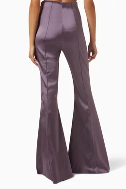 Silky flare 2024 pants