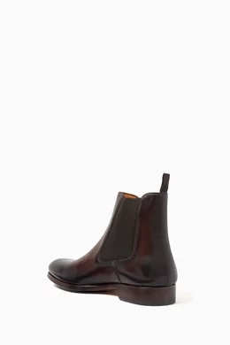 Magnanni chelsea boots discount black