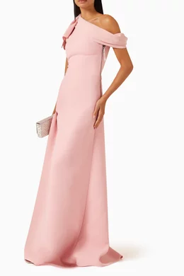 One off sale shoulder gown