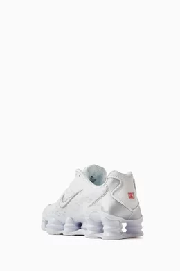 Buy Nike White Shox TL Sneakers in Mesh for Women in UAE Ounass