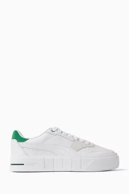 Puma women's cali discount low top leather sneakers