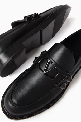 Mens discount valentino loafers