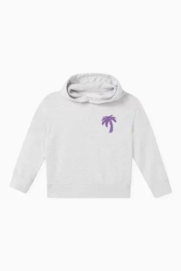 Palm angels deals grey hoodie