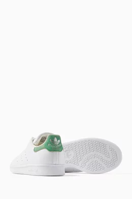Buy adidas White Junior Stan Smith Low top Sneakers in Faux
