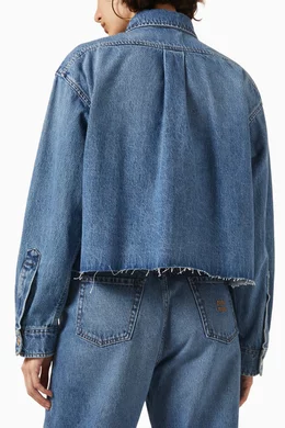 Miu miu clearance denim shirt