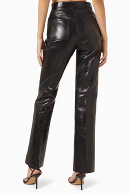 Sandro on sale leather pants