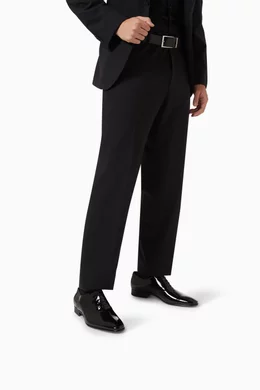 Mens formal store patent leather shoes