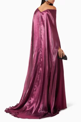 Organza cape dress hotsell