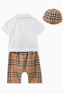 Burberry baby 3 piece set sale