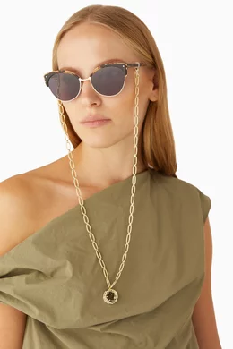 Eyeglasses necklace hot sale